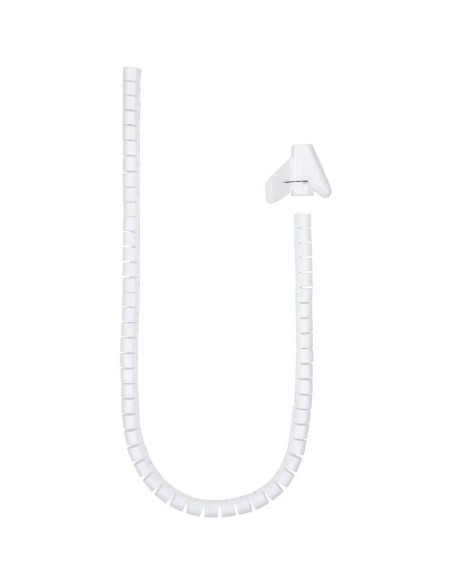 ORGANIZADOR DE CABLE NANOCABLE FLEXIBLE 25MM 3M WHITE