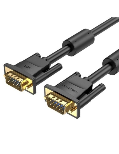 CABLE SVGA VENTION VGA/M - VGA/M 1.5M BLACK