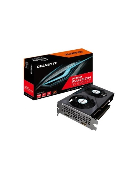 TARJETA DE VIDEO GIGABYTE RX6500XT RADEON EAGLE 4GB GDDR6